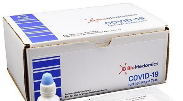 Novi test potrdi okužbo s koronavirusom v 15 minutah